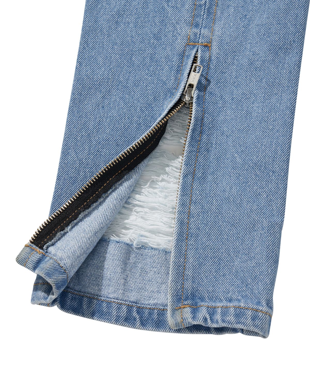 리베레(LIBERE) LIBERE DAMAGE VER2 DENIMPANTS / BLUE