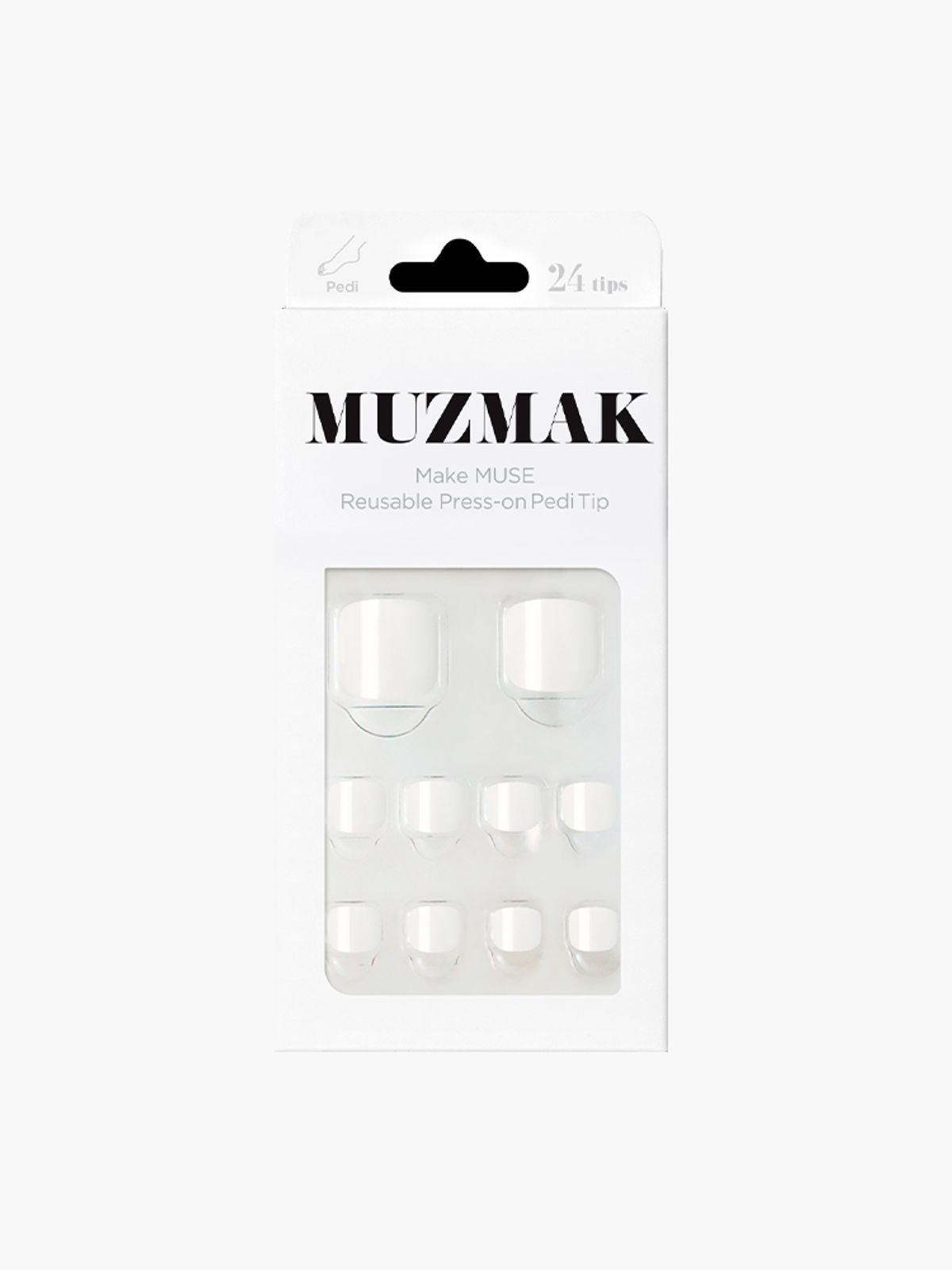 뮤즈마크(MUZMAK) 리유저블 페디팁 써밋 화이트(페디)
