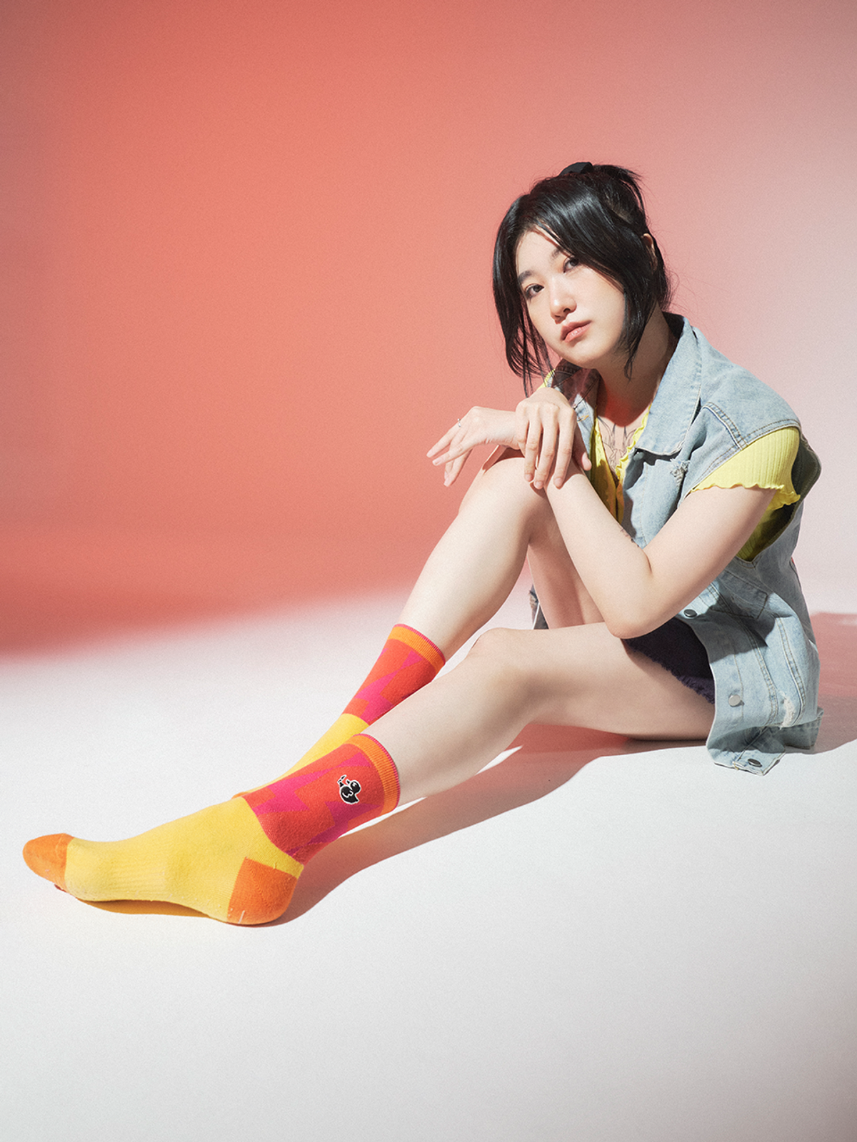 싹스오버왓에버(SOXOVERWHATEVER) Aesthetic Alternative Yellow [S] Quarter