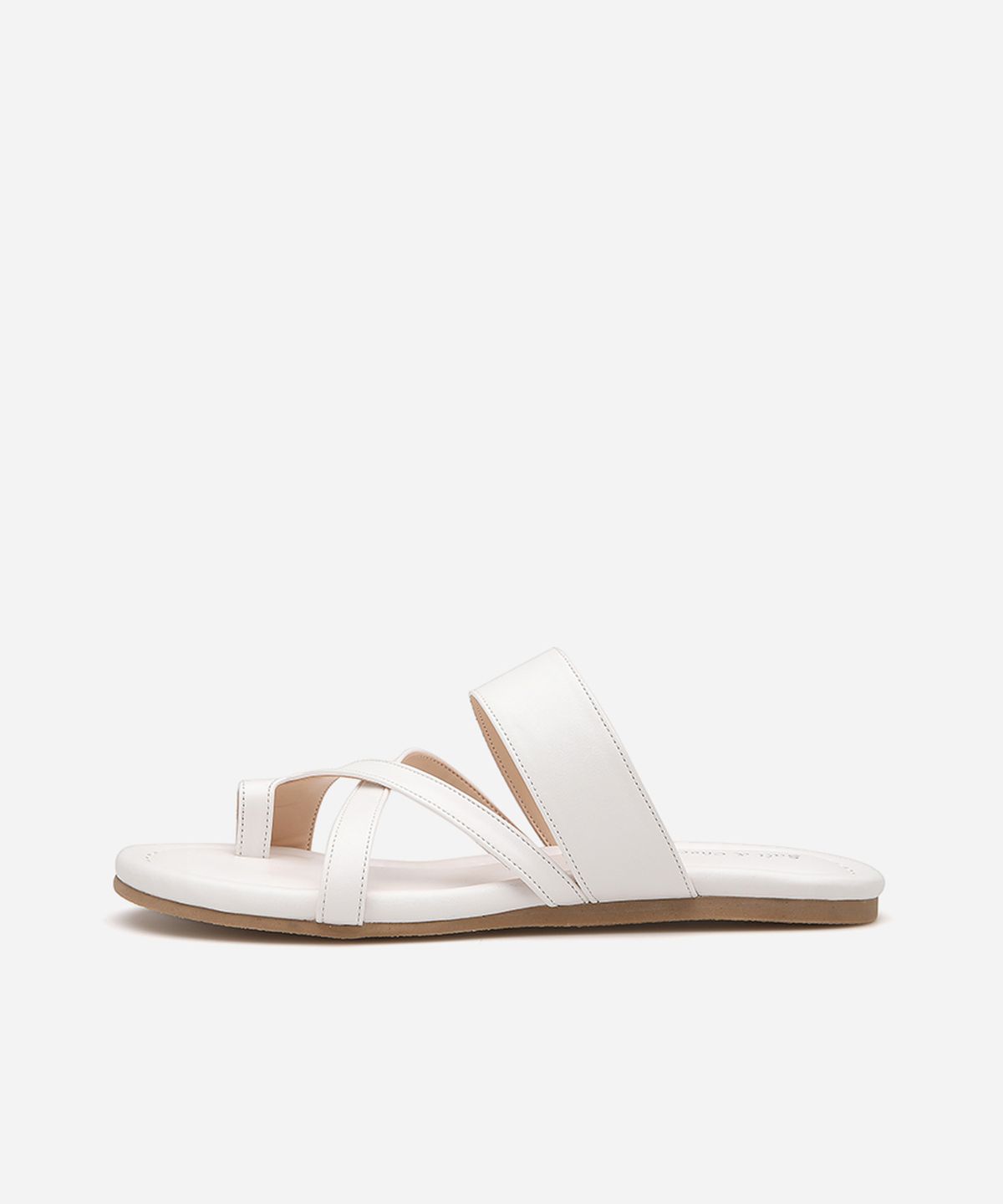 솔트앤초콜릿(SALT AND CHOCOLATE) 스티치 쿠션 토 플립 슬리퍼 412123014 (1cm/3colors)
