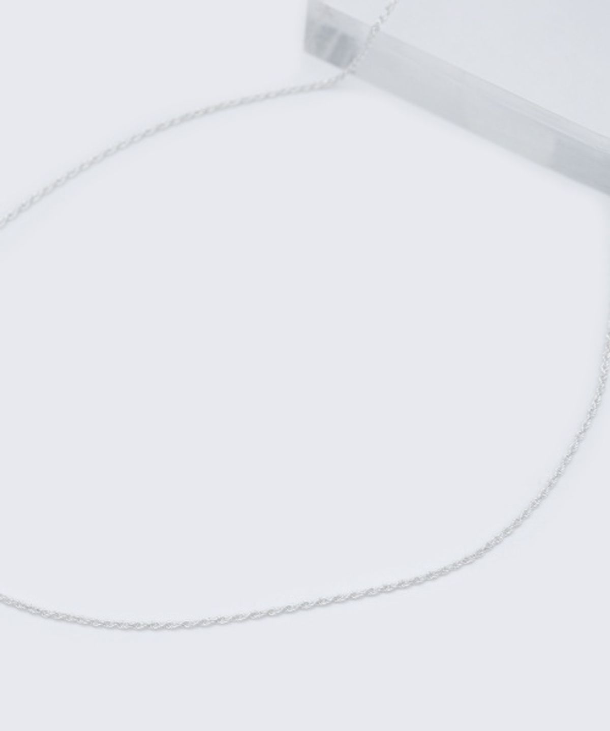 봉보(BONBEAU) Gemma twist silver chain Necklace 젬마 꼬임 체인 실버 925 데일리 목걸이