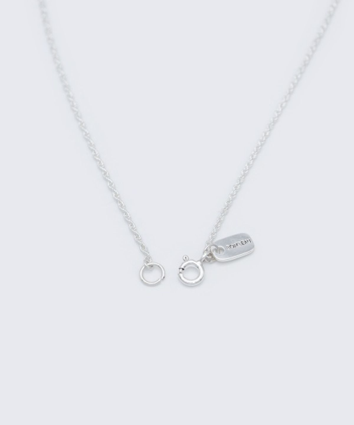 봉보(BONBEAU) Gemma twist silver chain Necklace 젬마 꼬임 체인 실버 925 데일리 목걸이