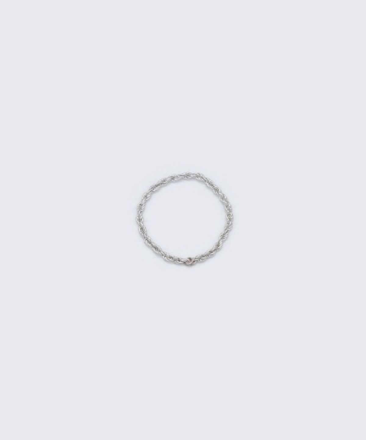 봉보(BONBEAU) Gemma twist silver chain ring 젬마 꼬임 체인 실버 925 데일리 반지