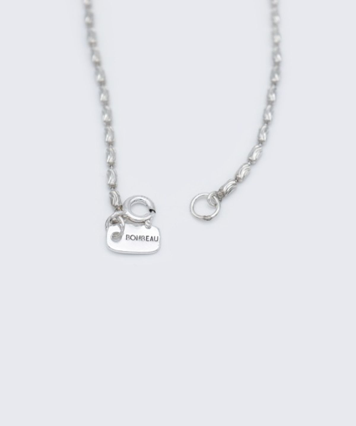 봉보(BONBEAU) Becky silver chain Bracelet 베키 쌀알 체인 실버 925 심플 팔찌