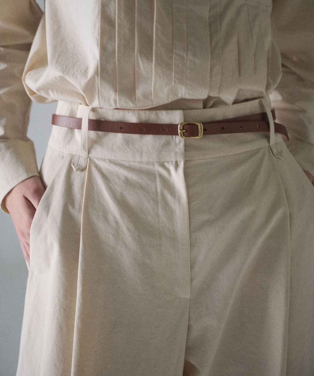 유르트(YURT) SQUARE BASIC BELT_4COLOR