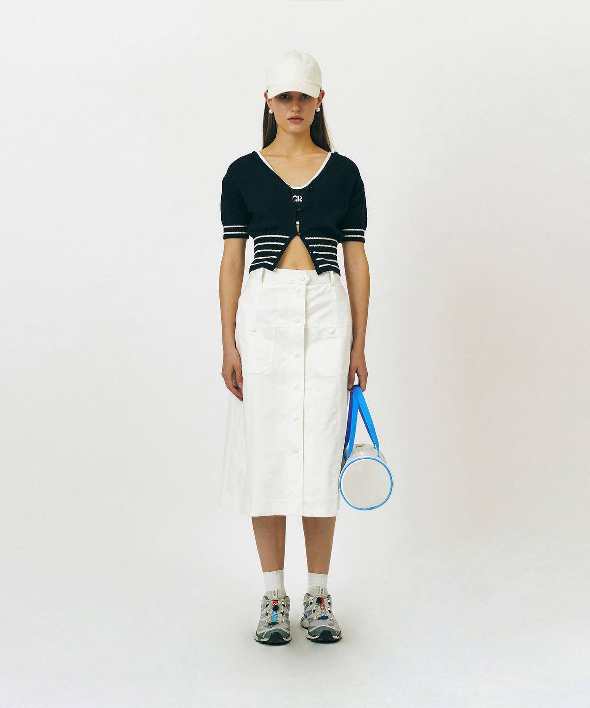 그로브(GROVE) 22SUMMER ZEN SKIRT [2COLOR]