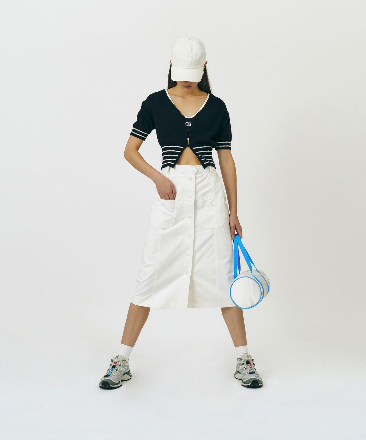 그로브(GROVE) 22SUMMER ZEN SKIRT [2COLOR]