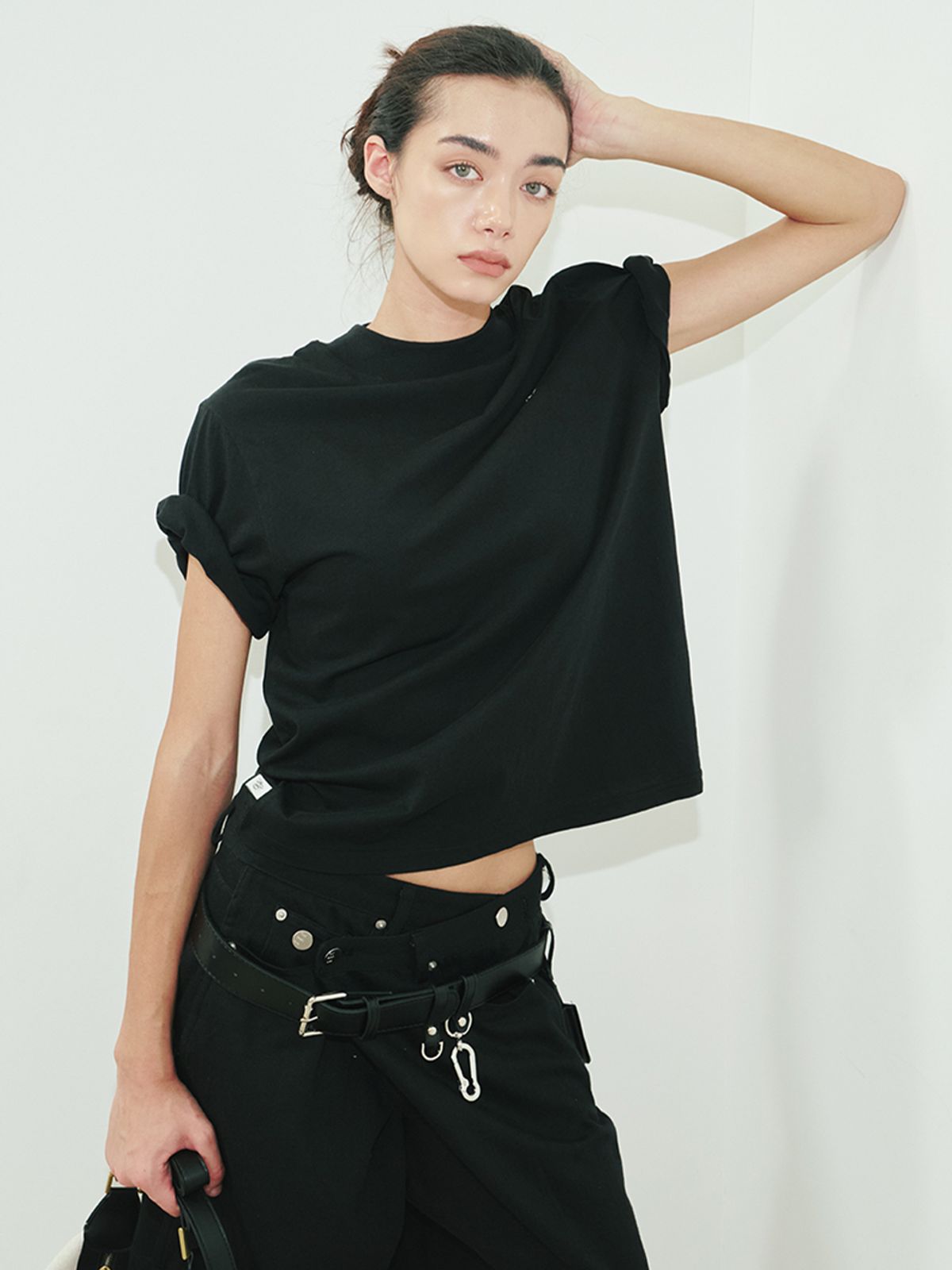 위메농(OUI MAIS NON) Essential cotton t-shirts