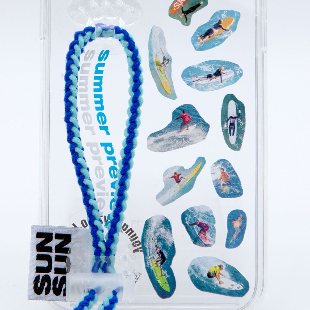 세컨드유니크네임(SECOND UNIQUE NAME) SUN CASE SUMMER STRING BLUE