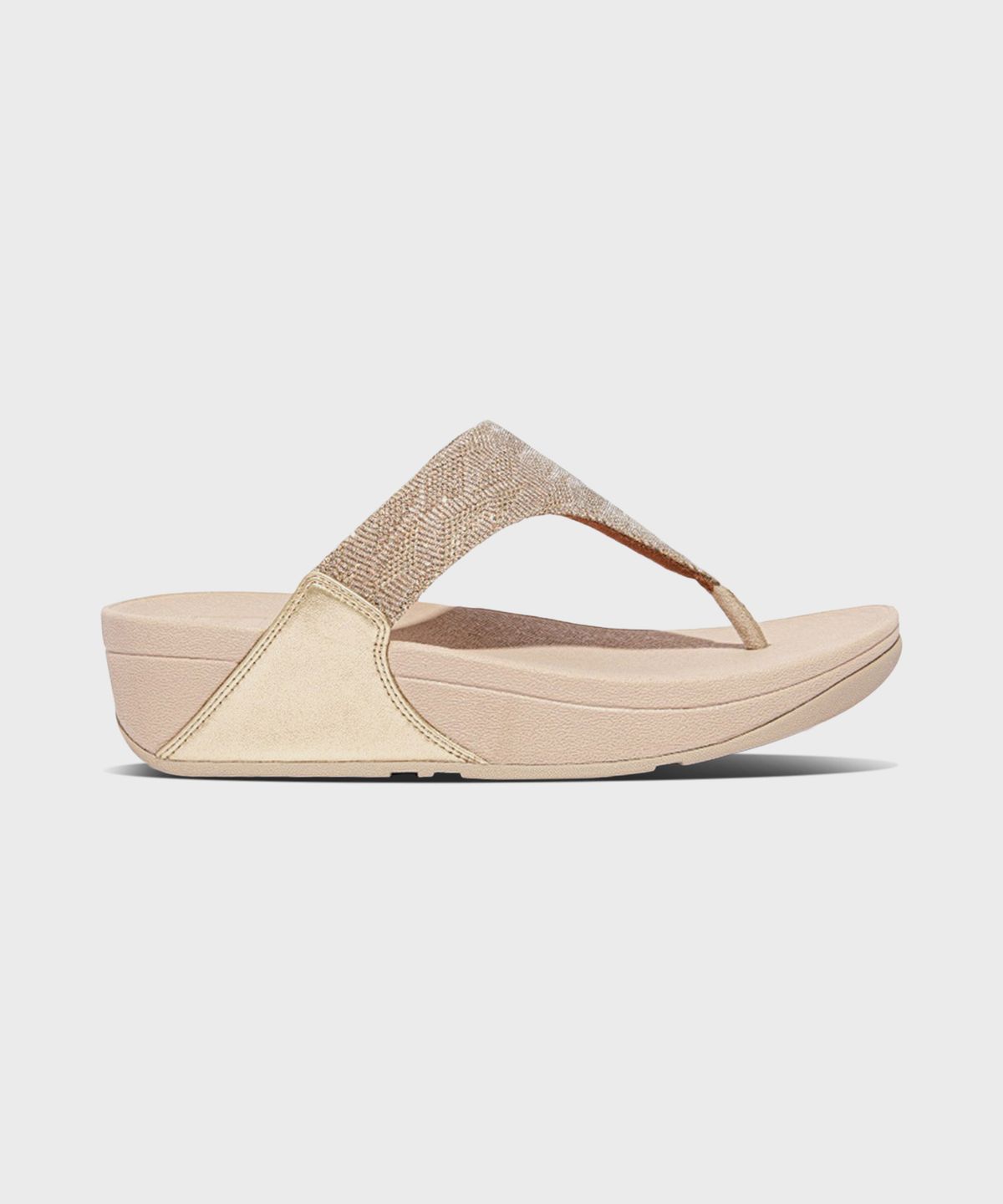핏플랍(FITFLOP) 루루 글리츠 토포스트 쪼리 Platino