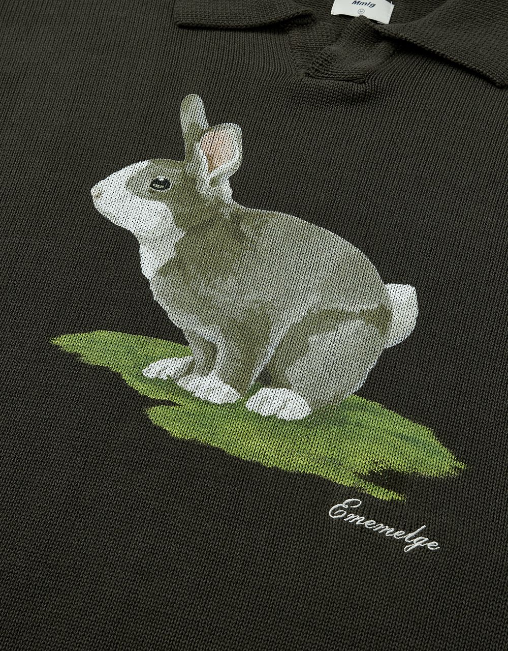 さらに100円引き◆MMLG◆NEW MELGE COLLAR KNIT MUSINSA | MMLG [Mmlg] MELGE COLLAR KNIT (KHAKI BROWN)