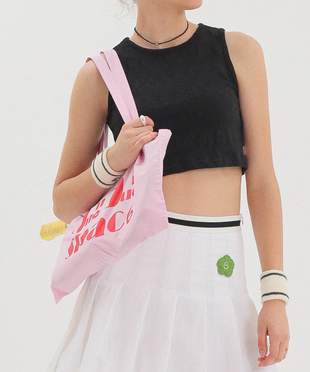 준준스페이스(JUNEJUNE SPACE) Tennis Skirt_White(테니스 스커트_화이트)