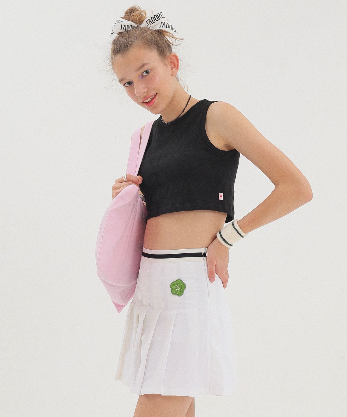 준준스페이스(JUNEJUNE SPACE) Tennis Skirt_White(테니스 스커트_화이트)