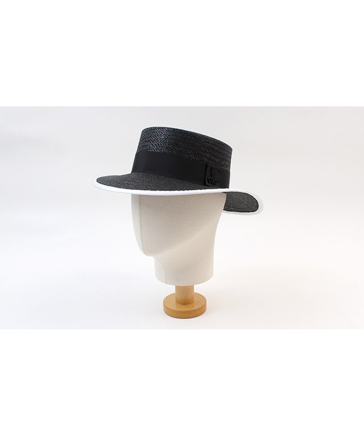 유니버셜 케미스트리(UNIVERSAL CHEMISTRY) Taping Black Long Panama Hat 파나마햇
