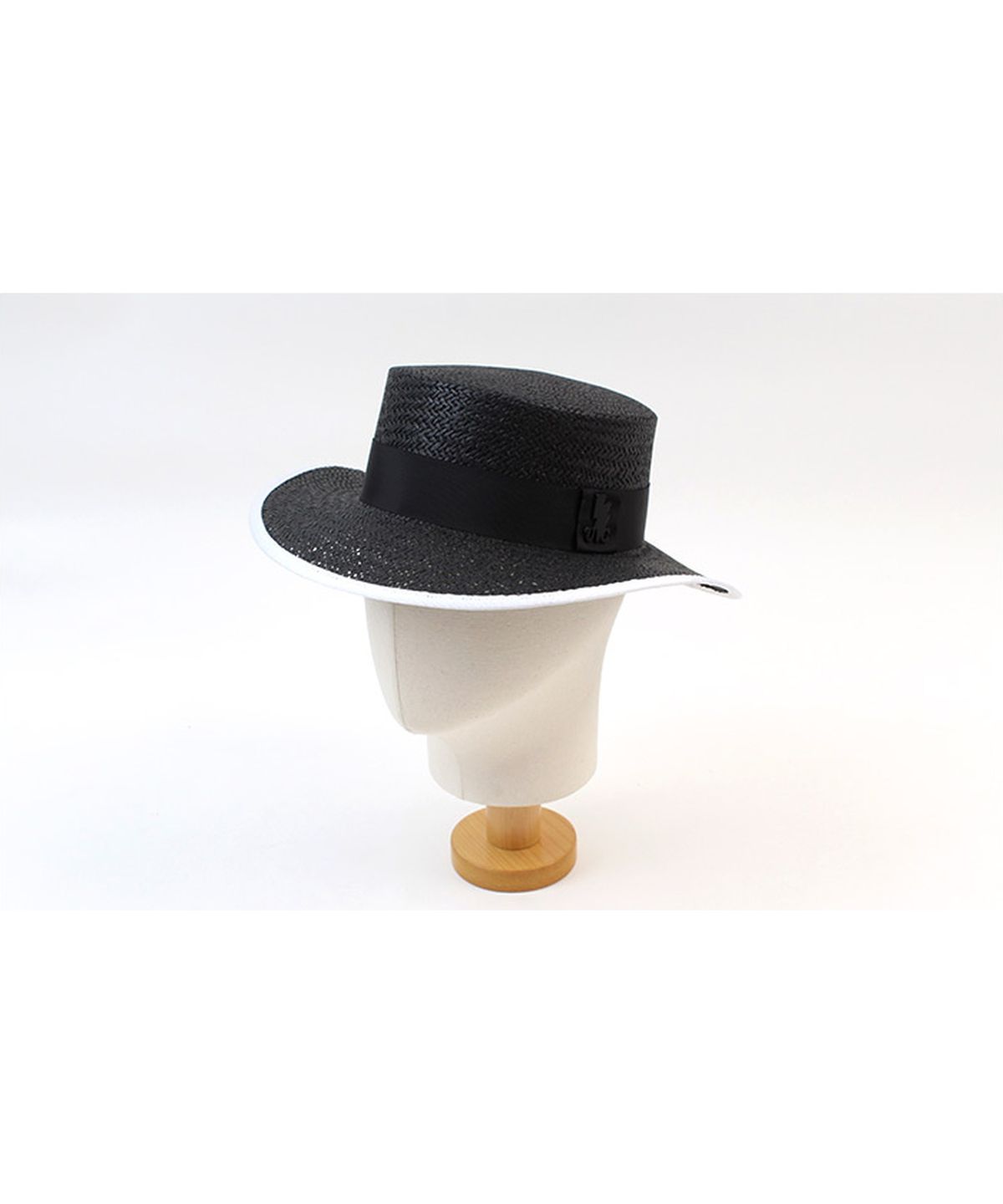 유니버셜 케미스트리(UNIVERSAL CHEMISTRY) Taping Black Long Panama Hat 파나마햇