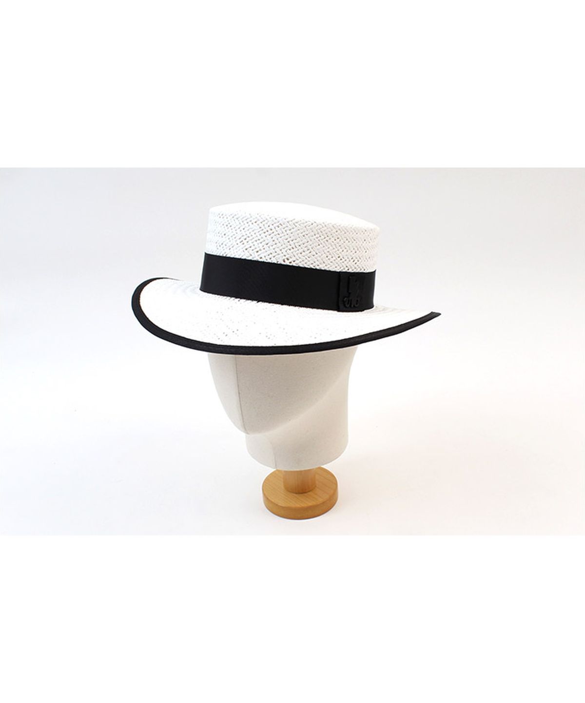 유니버셜 케미스트리(UNIVERSAL CHEMISTRY) Taping White Long Panama Hat 파나마햇
