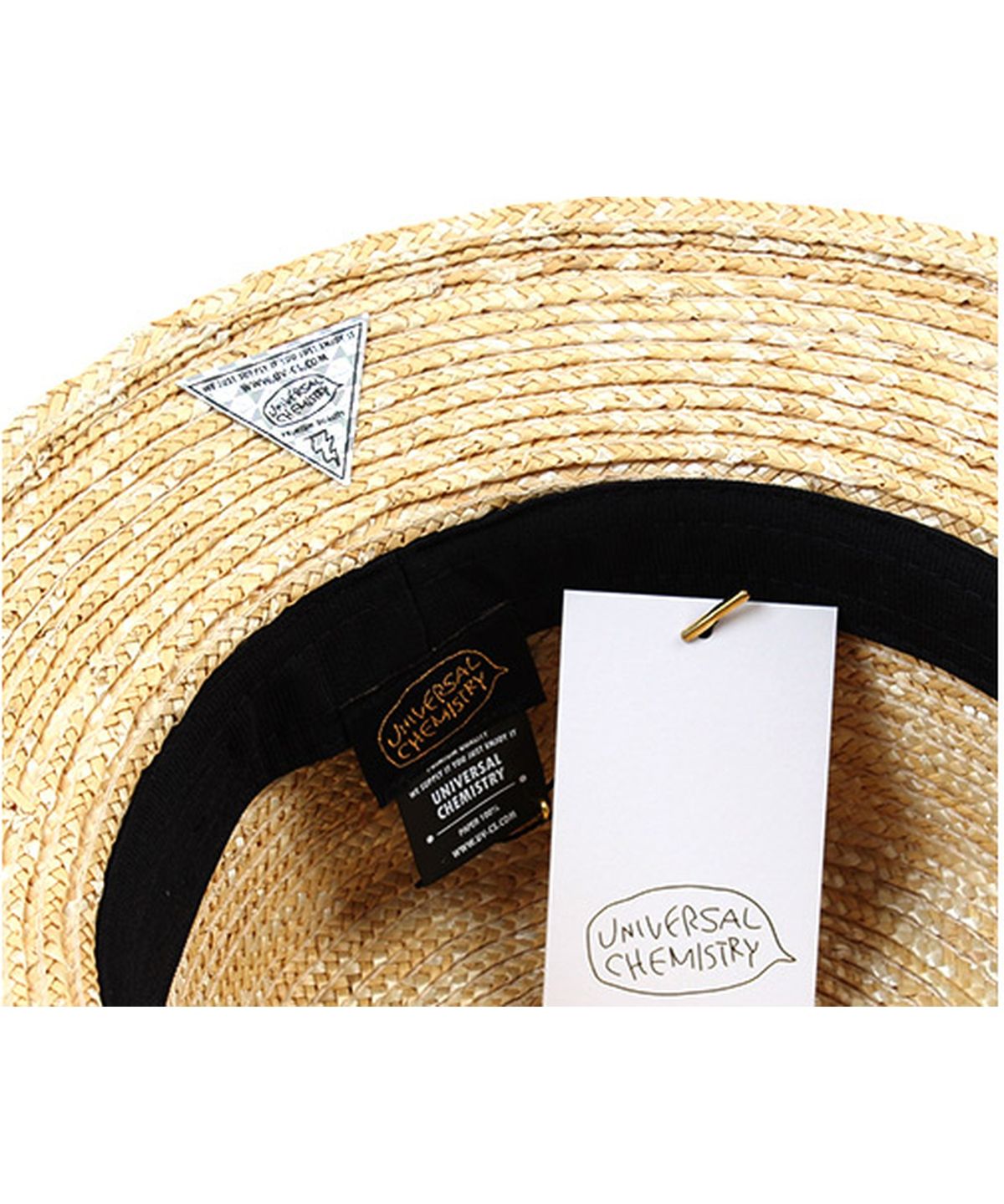 유니버셜 케미스트리(UNIVERSAL CHEMISTRY) Kangkang Short Panama Hat 파나마햇