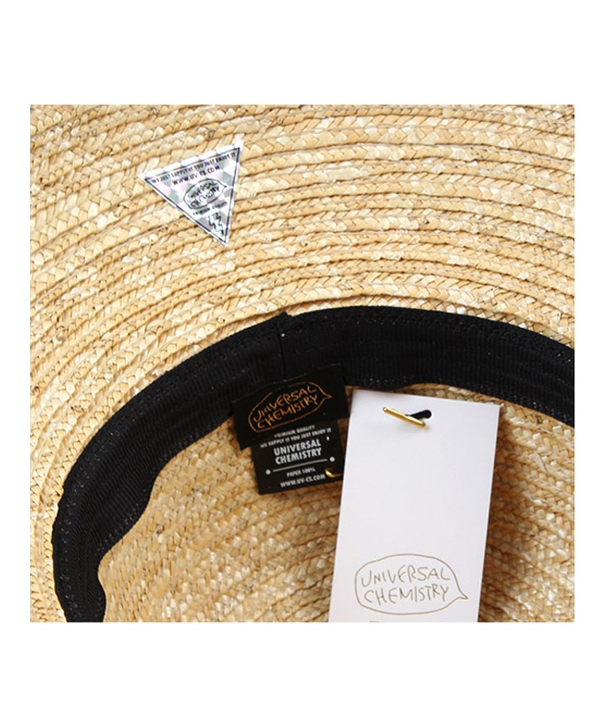 유니버셜 케미스트리(UNIVERSAL CHEMISTRY) Kangkang Bowl Long Panama Hat 파나마햇