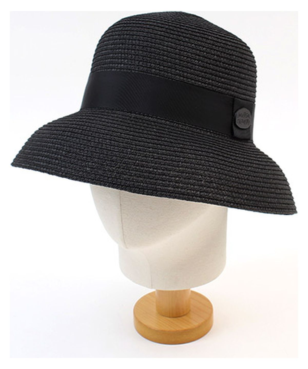 유니버셜 케미스트리(UNIVERSAL CHEMISTRY) Summer Black Bowl Panama Hat 파나마햇