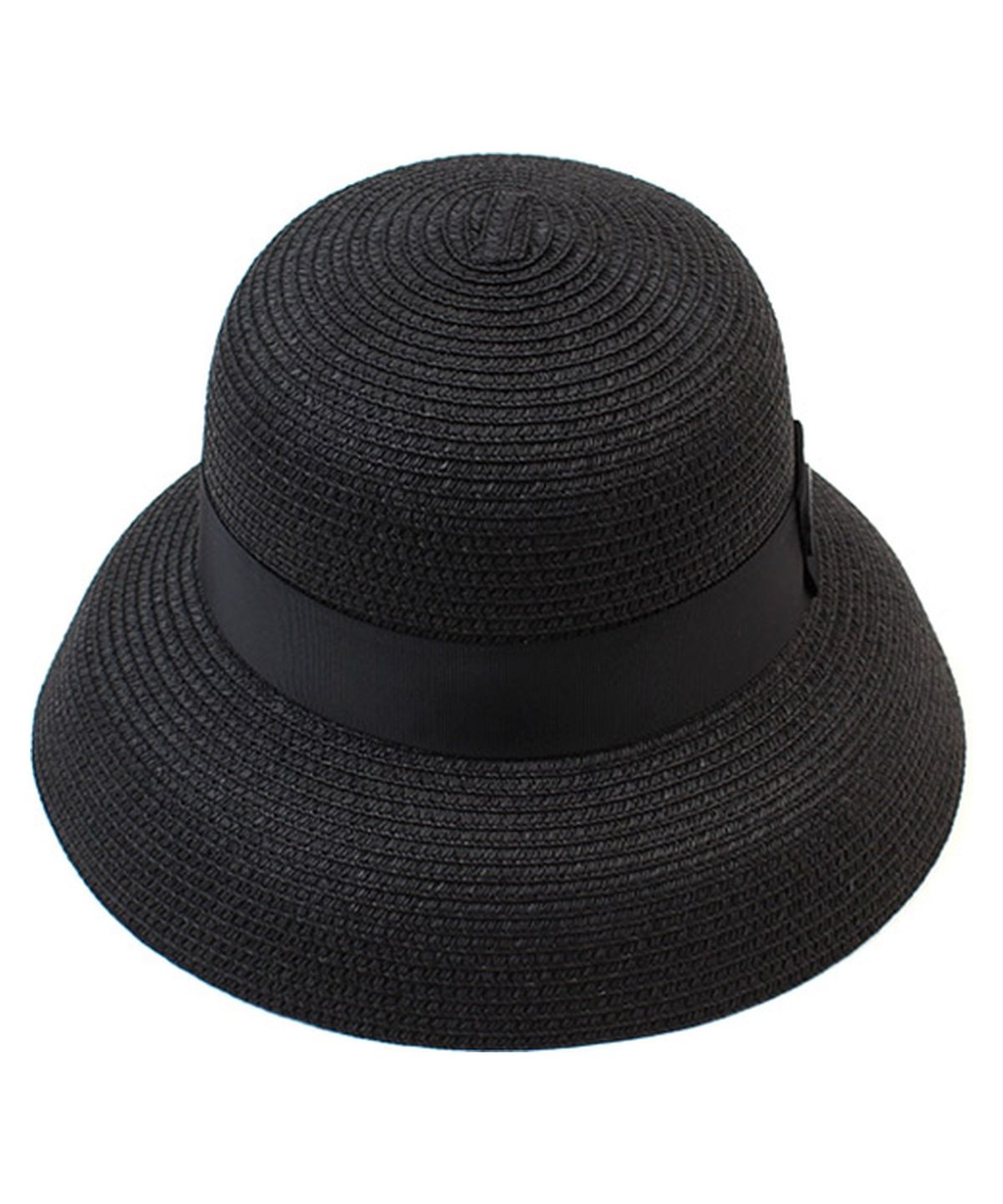 유니버셜 케미스트리(UNIVERSAL CHEMISTRY) Summer Black Bowl Panama Hat 파나마햇