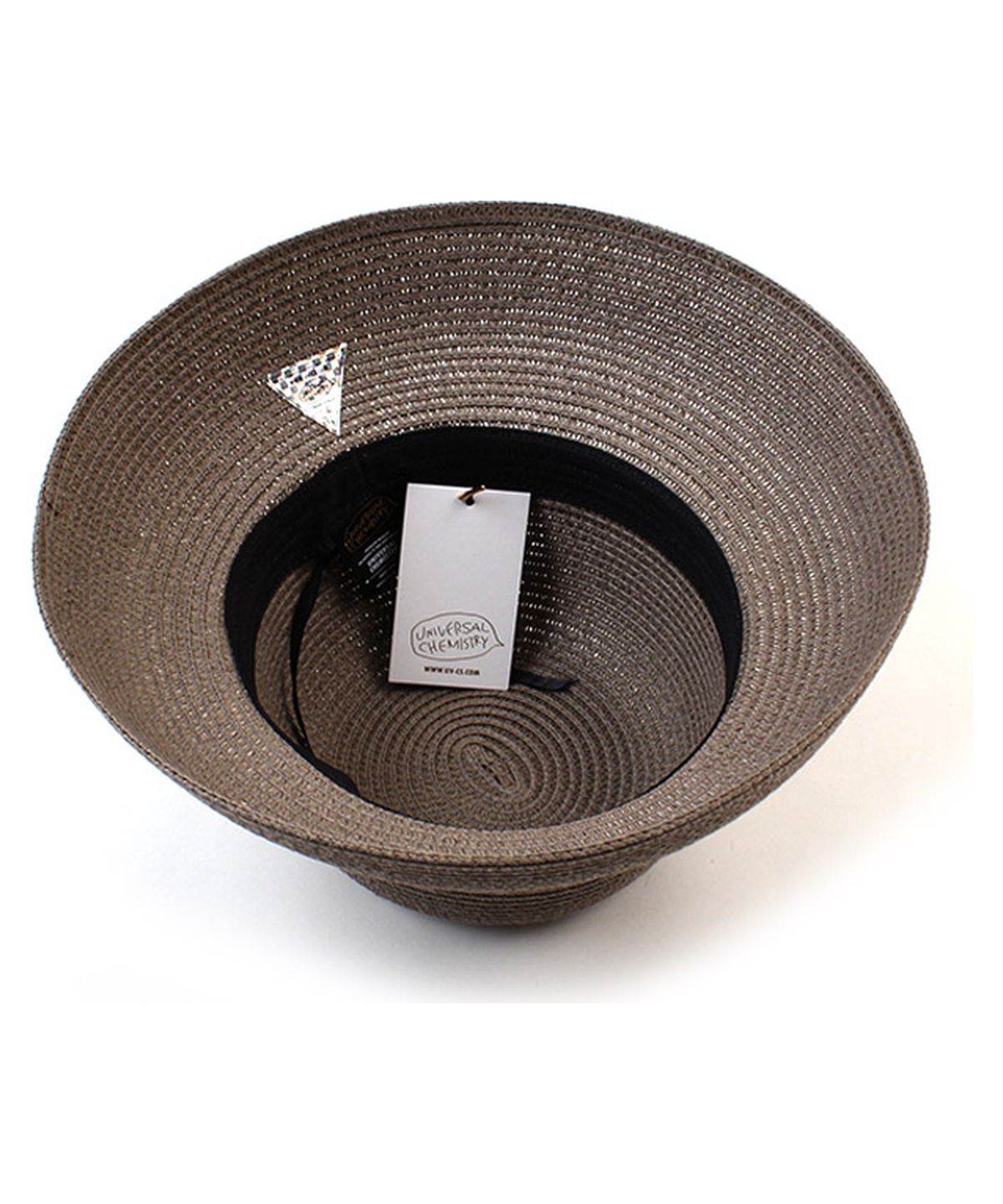 유니버셜 케미스트리(UNIVERSAL CHEMISTRY) Summer Gray Bowl Panama Hat 파나마햇