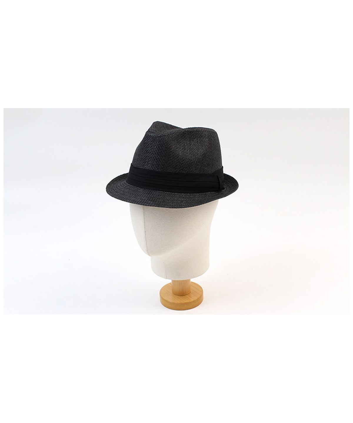 유니버셜 케미스트리(UNIVERSAL CHEMISTRY) BU Summer Simple Black Fedora 여름페도라