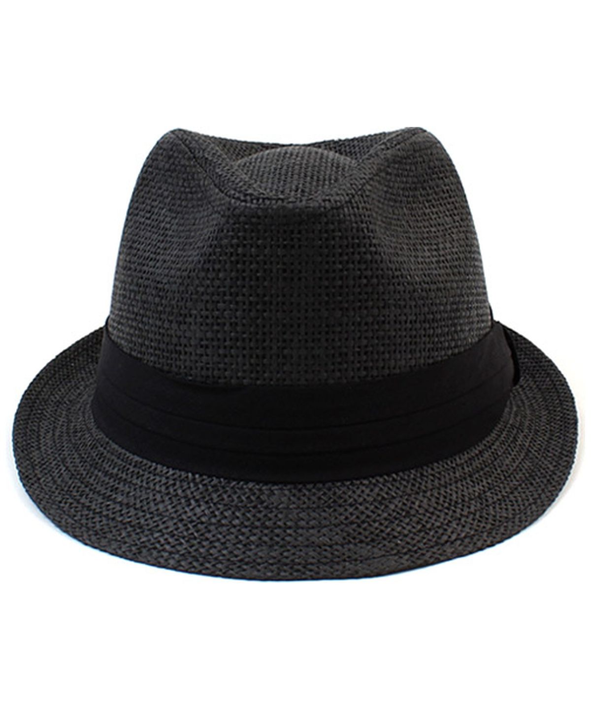 유니버셜 케미스트리(UNIVERSAL CHEMISTRY) BU Summer Simple Black Fedora 여름페도라