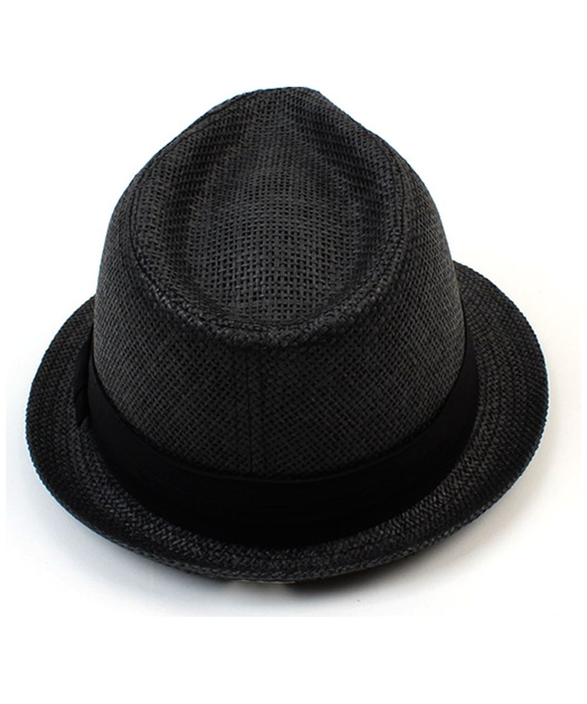유니버셜 케미스트리(UNIVERSAL CHEMISTRY) BU Summer Simple Black Fedora 여름페도라