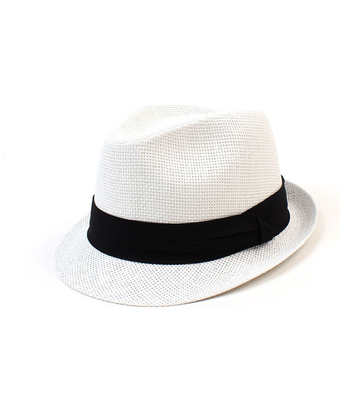 유니버셜 케미스트리(UNIVERSAL CHEMISTRY) BU Summer Simple White Fedora 여름페도라