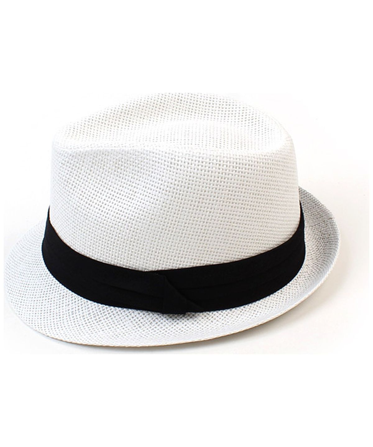 유니버셜 케미스트리(UNIVERSAL CHEMISTRY) BU Summer Simple White Fedora 여름페도라