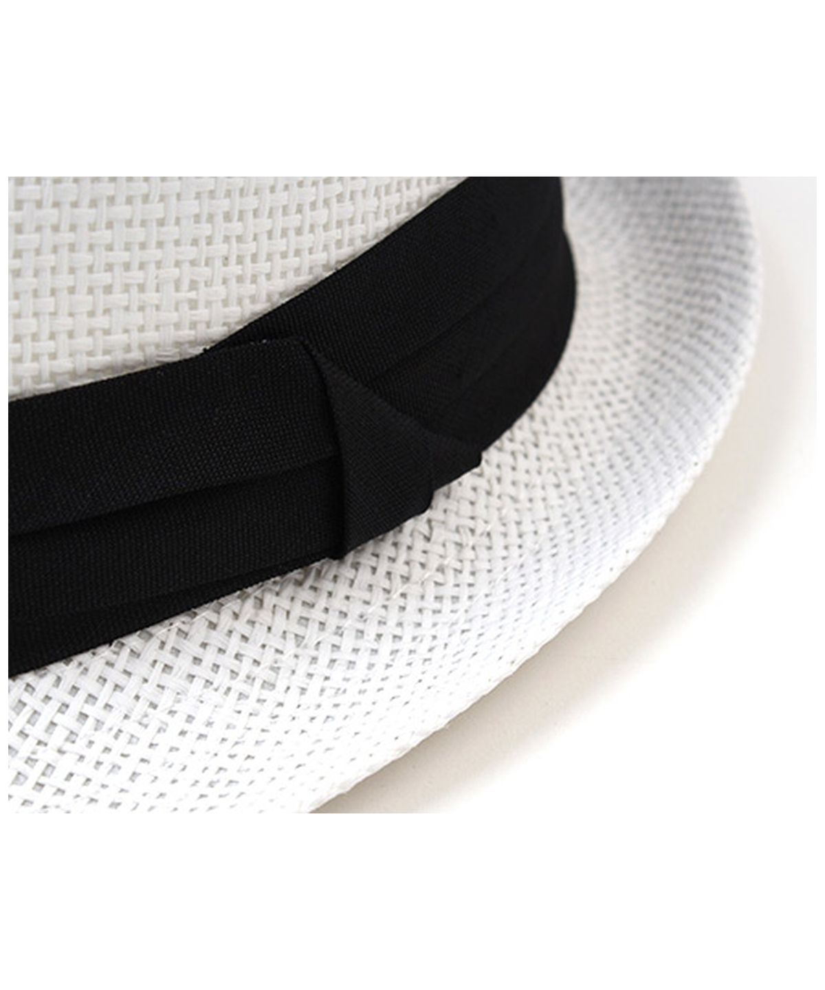 유니버셜 케미스트리(UNIVERSAL CHEMISTRY) BU Summer Simple White Fedora 여름페도라