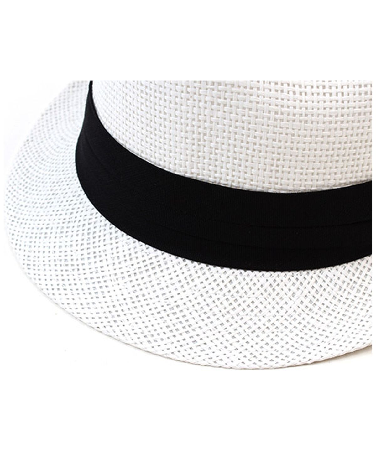 유니버셜 케미스트리(UNIVERSAL CHEMISTRY) BU Summer Simple White Fedora 여름페도라