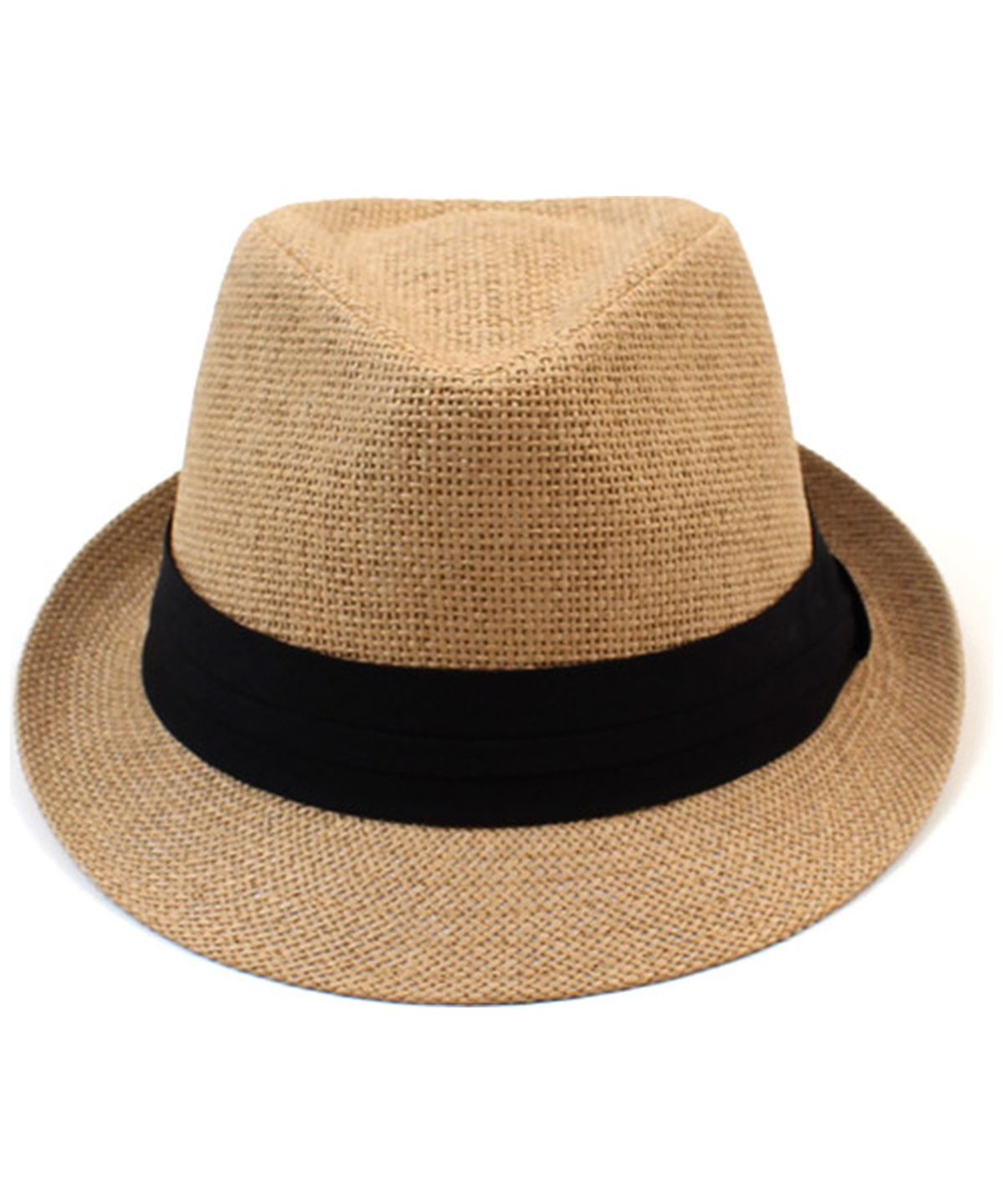 유니버셜 케미스트리(UNIVERSAL CHEMISTRY) BU Summer Simple Brown Fedora 여름페도라