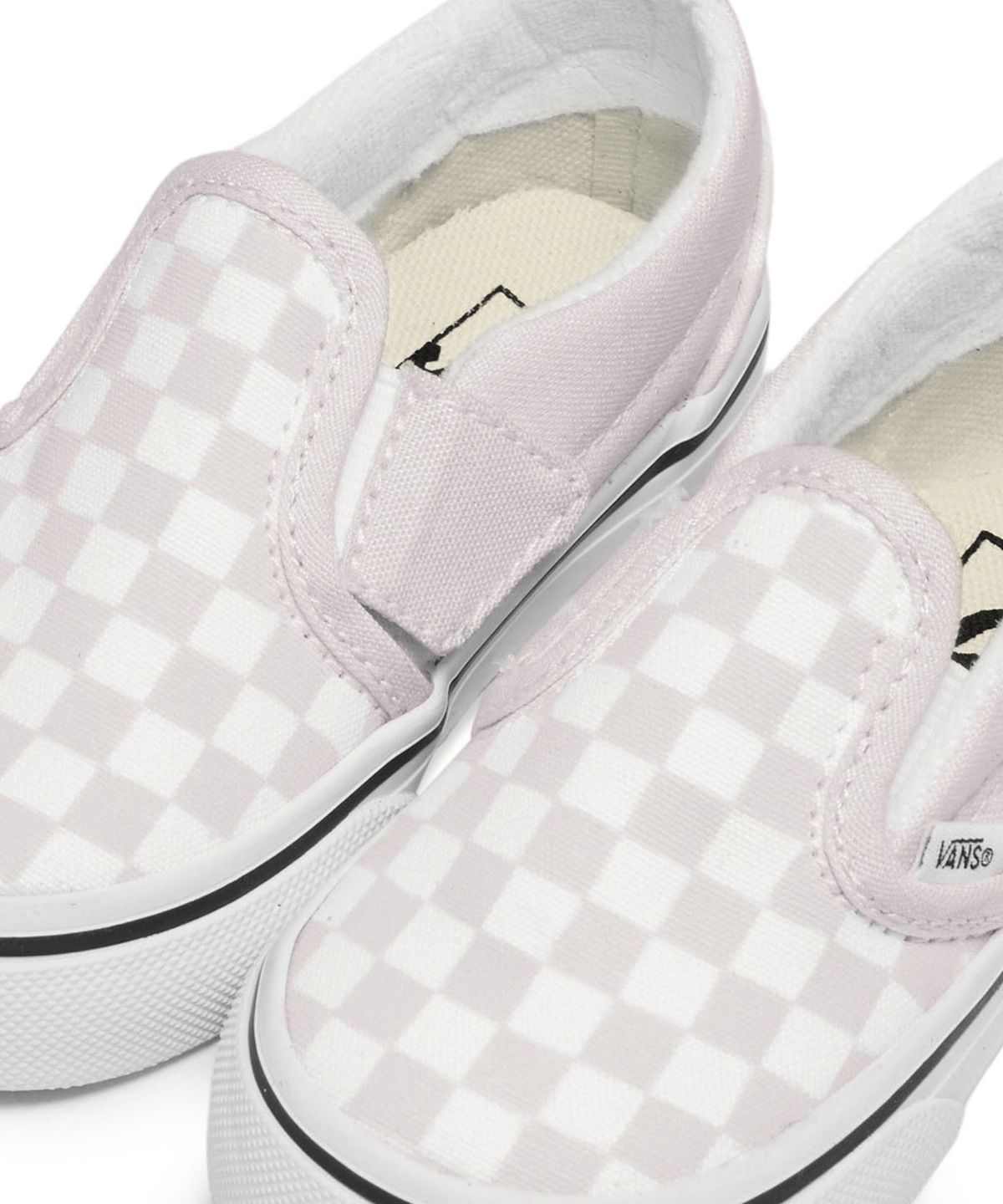 반스 키즈(VANS KIDS) 슬립온 V 토들러 - (체커보드) 님버스 클라우드