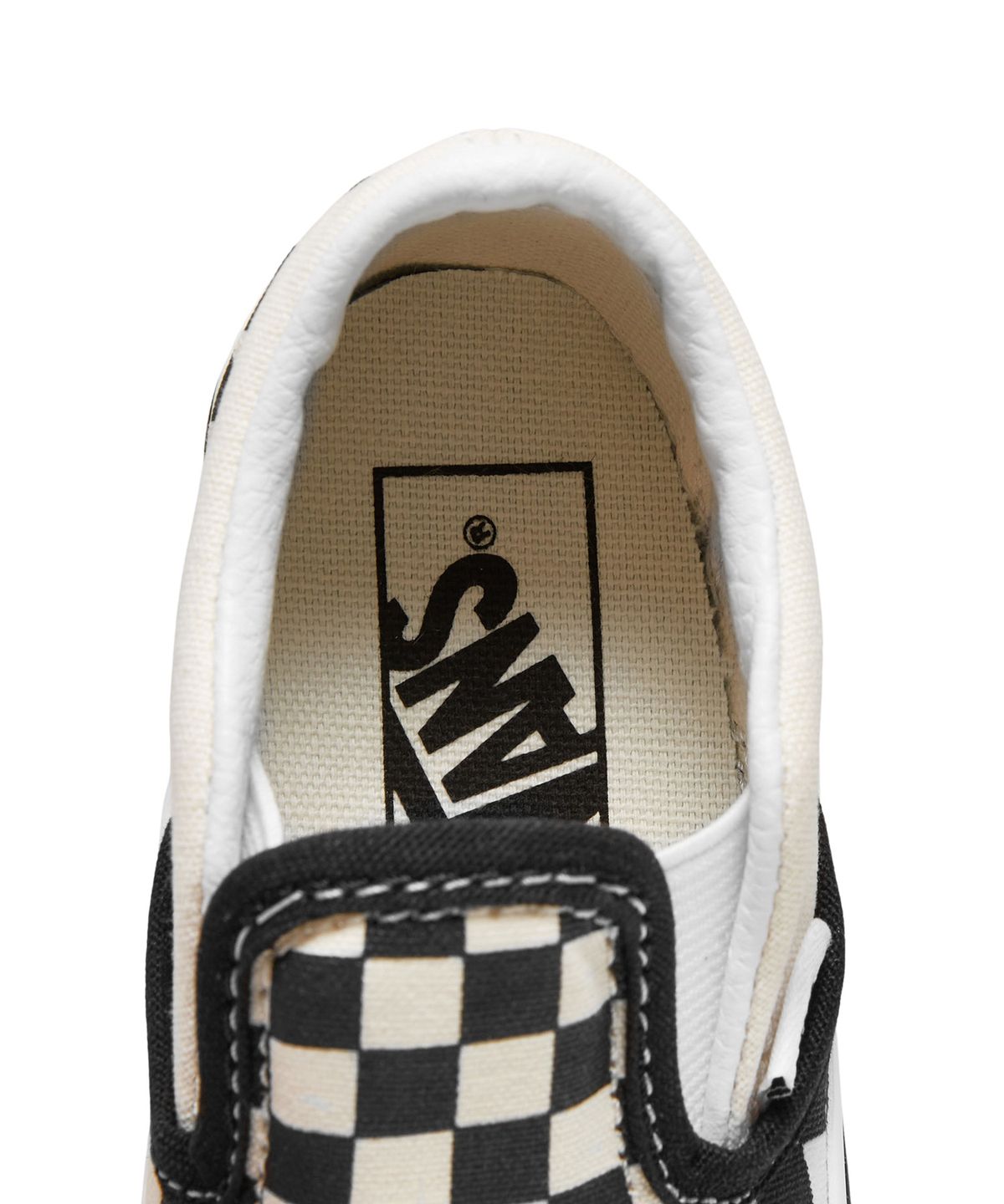 반스 키즈(VANS KIDS) 클래식 슬립온 토들러 - (체커보드) 블랙:화이트