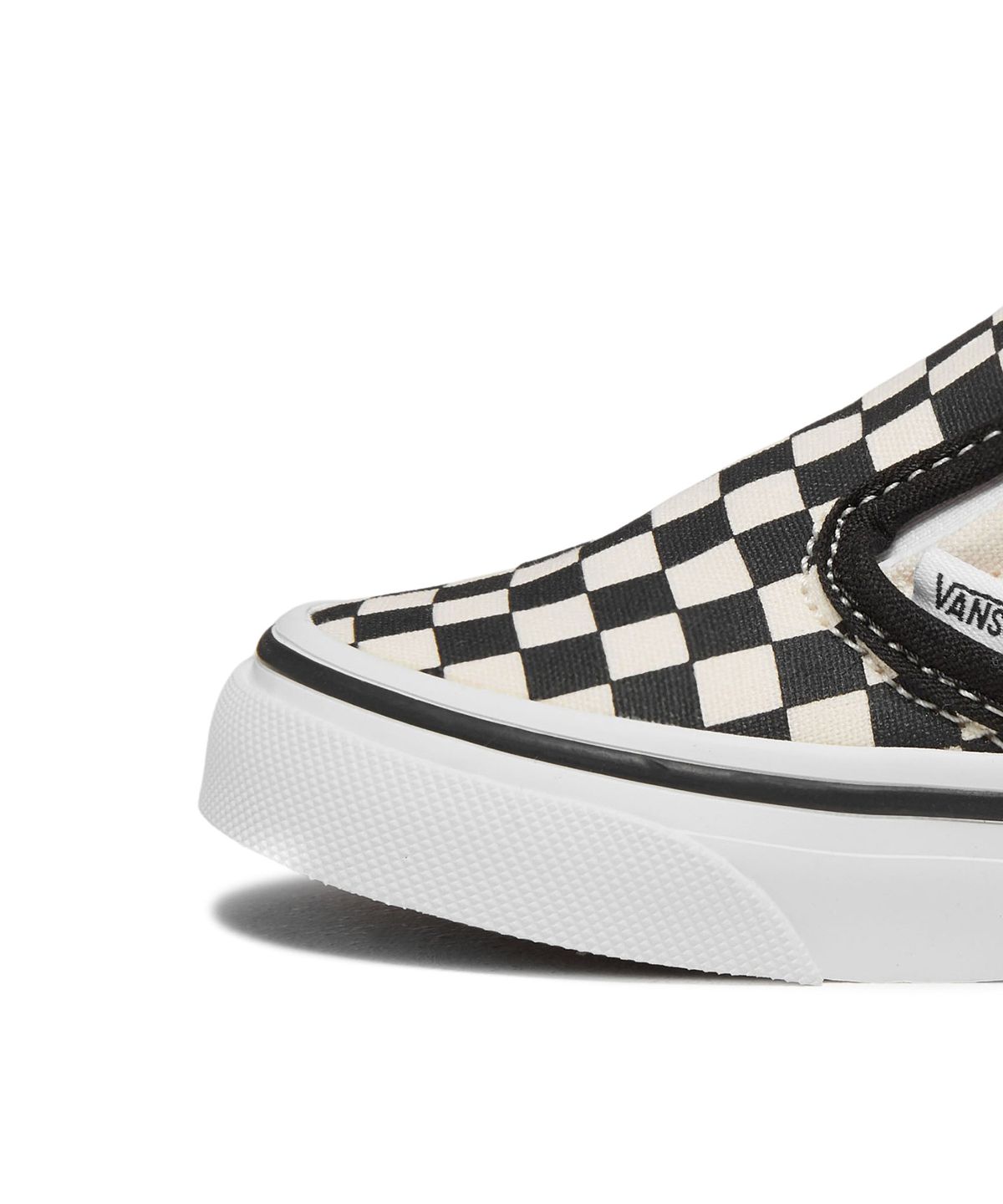 반스 키즈(VANS KIDS) 클래식 슬립온 토들러 - (체커보드) 블랙:화이트