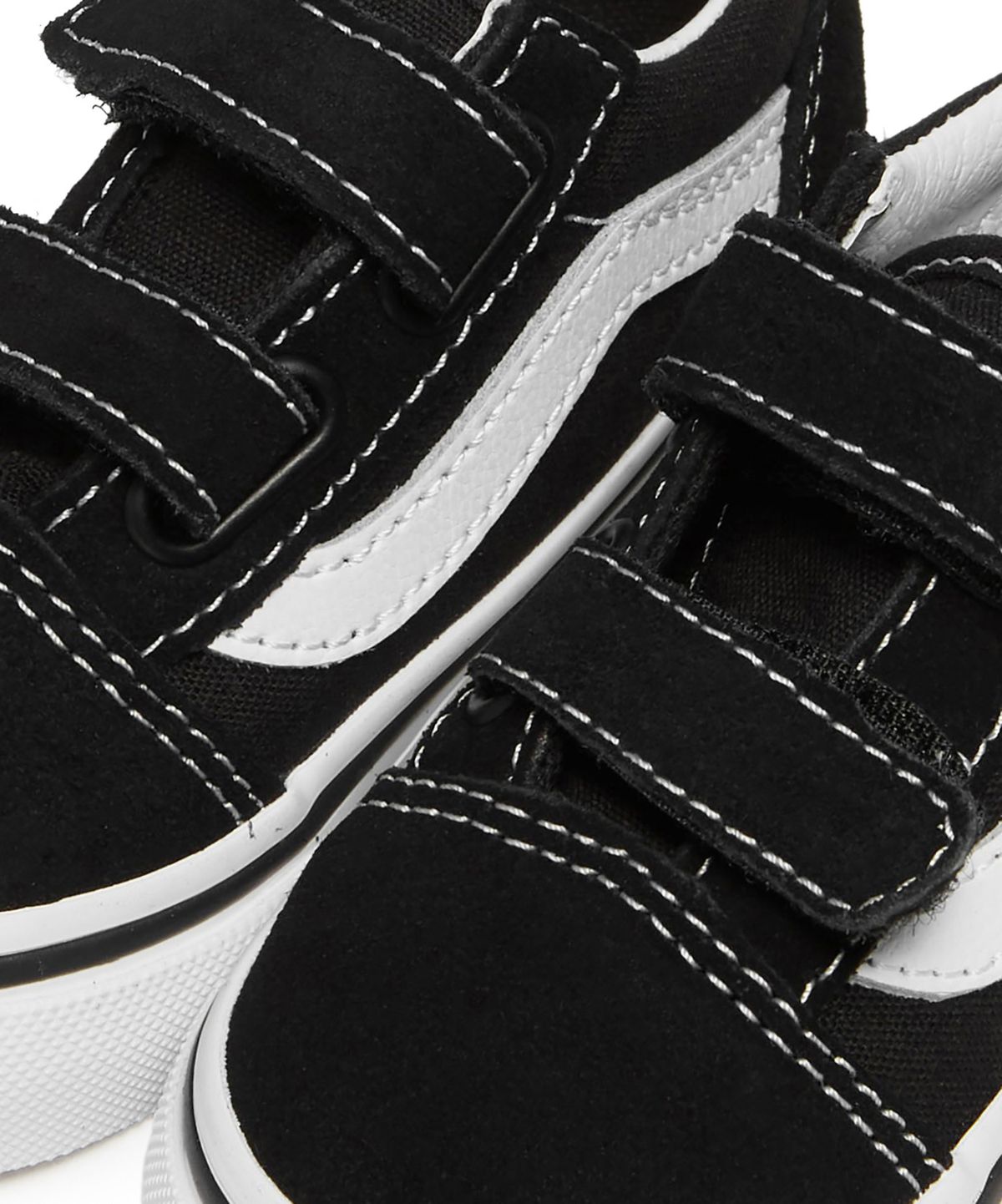 반스 키즈(VANS KIDS) 올드스쿨 V 토들러 - 블랙:트루 화이트