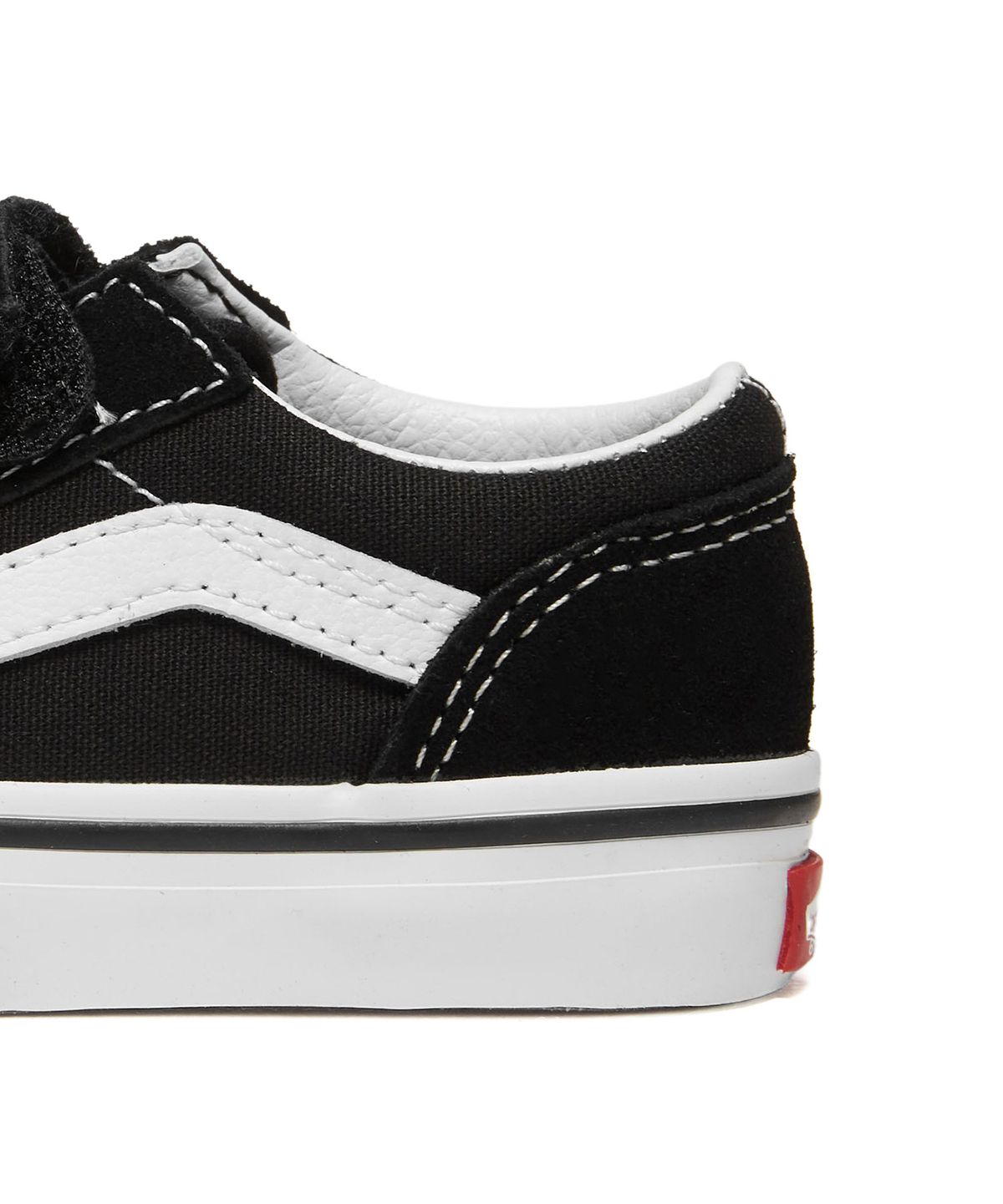 반스 키즈(VANS KIDS) 올드스쿨 V 토들러 - 블랙:트루 화이트