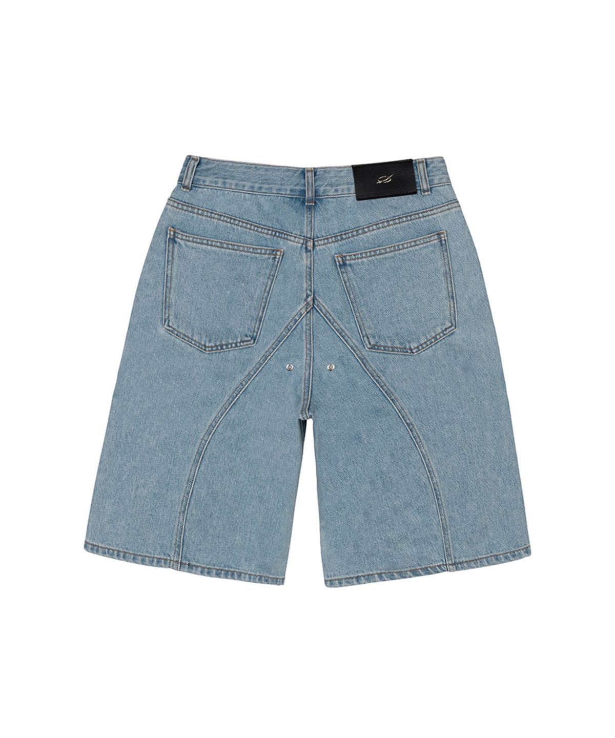 51퍼센트(51PERCENT) Tunnel lining short pants Denim - Blue