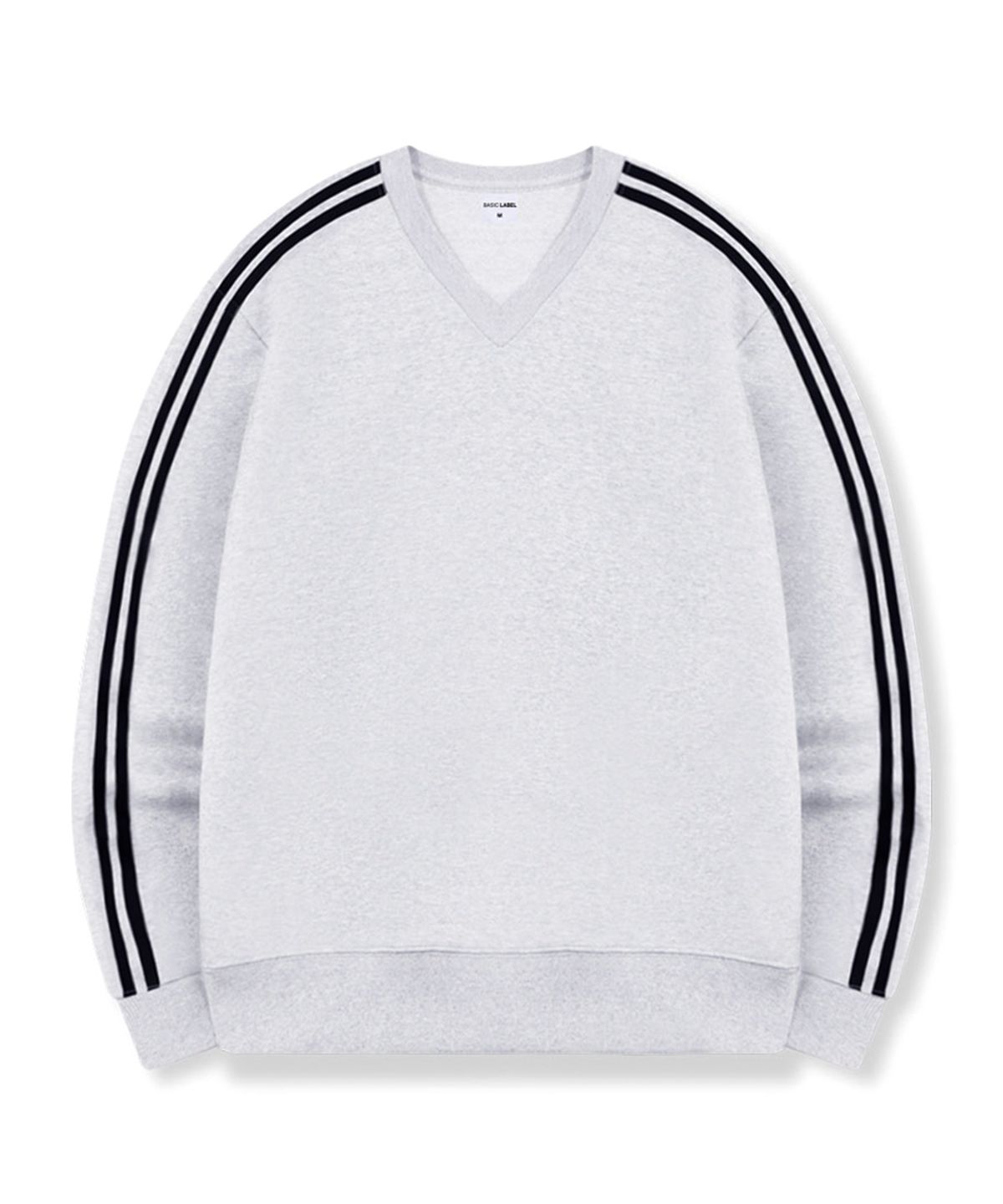 베이직라벨(BASIC LABEL) Oak Oversized fit track V-neck sweatshirt 5 Color [BLBV_2001]