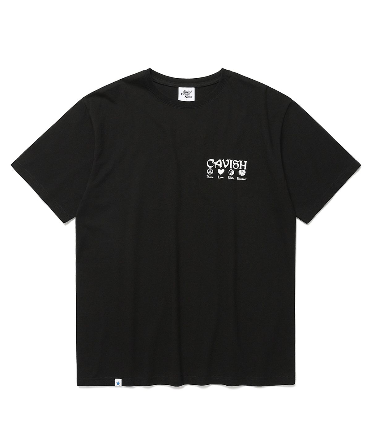 카비시(CAVISH) PLUR SS TEE BLACK(CV2BMMT515A)