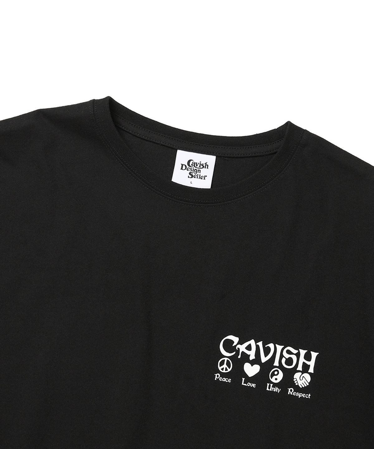 카비시(CAVISH) PLUR SS TEE BLACK(CV2BMMT515A)