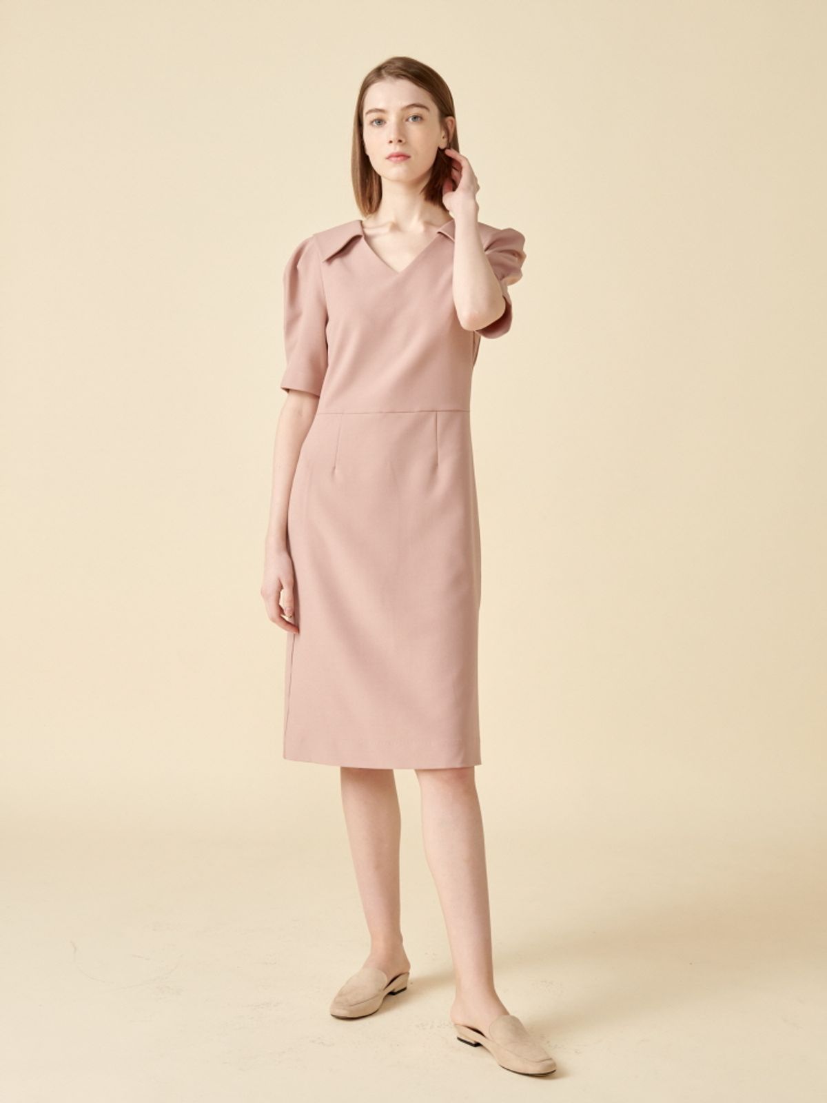 코엣(COETT) 제인 원피스 Coett Jane Dress 드라이로즈