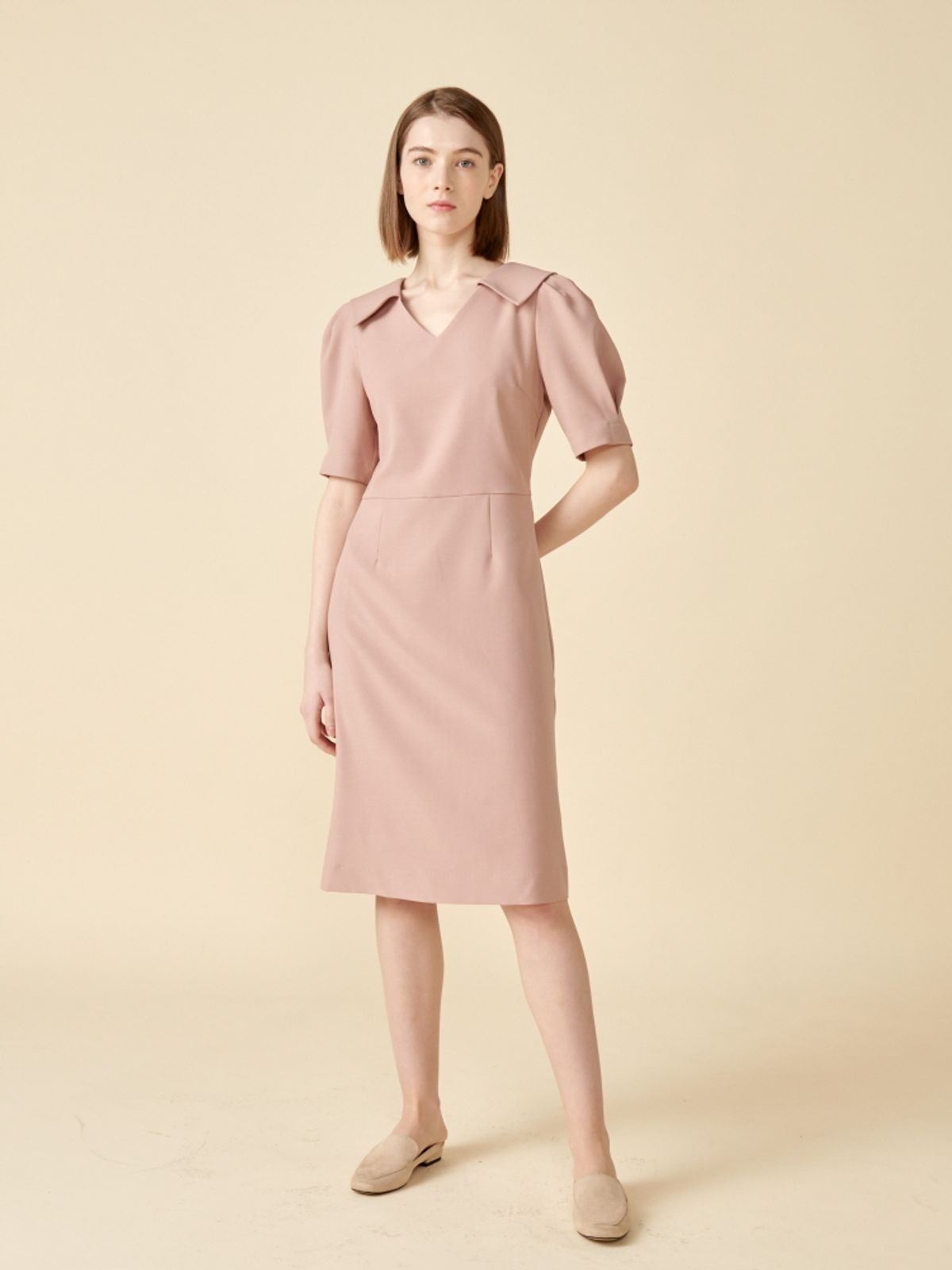 코엣(COETT) 제인 원피스 Coett Jane Dress 드라이로즈