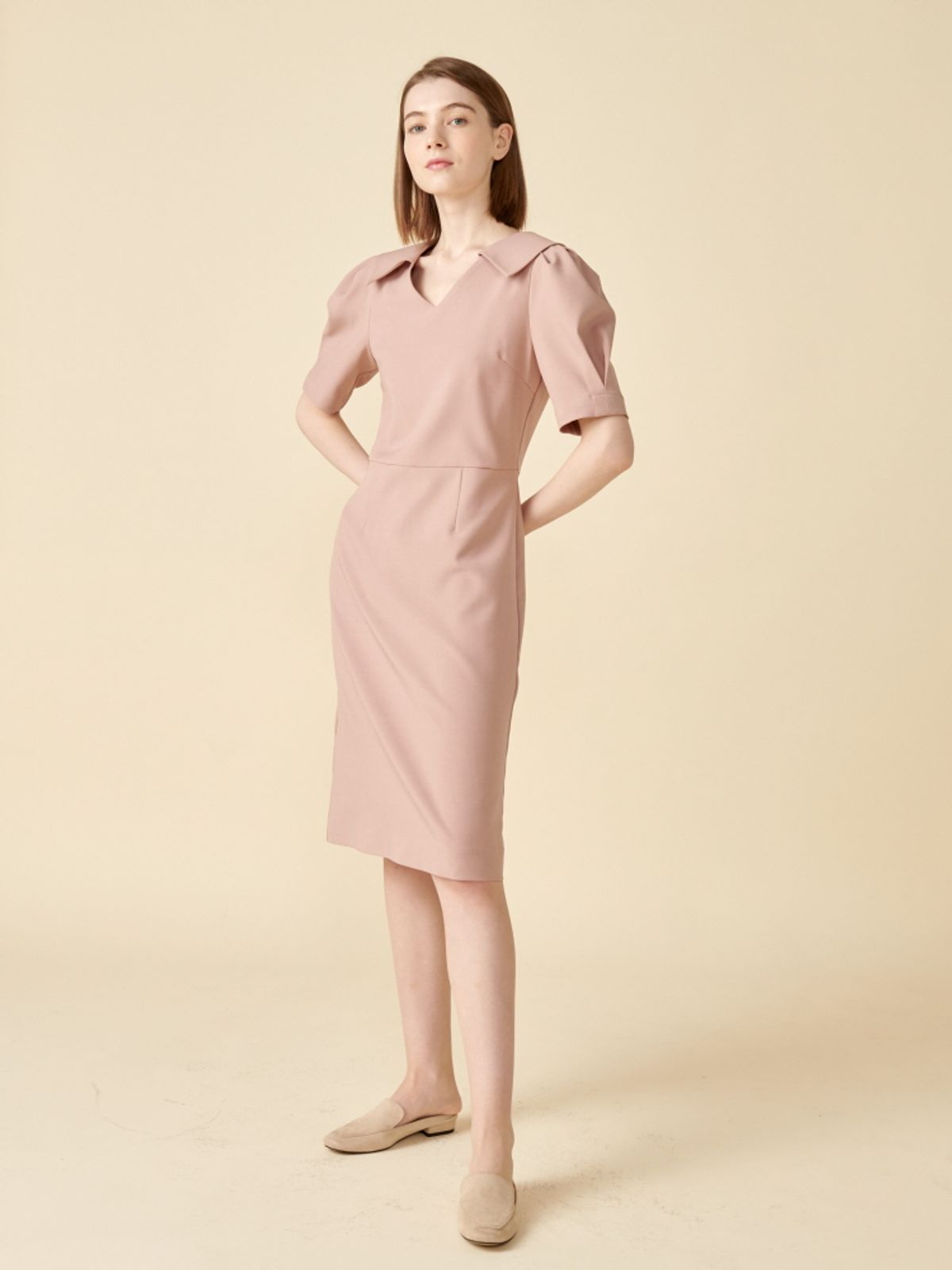코엣(COETT) 제인 원피스 Coett Jane Dress 드라이로즈