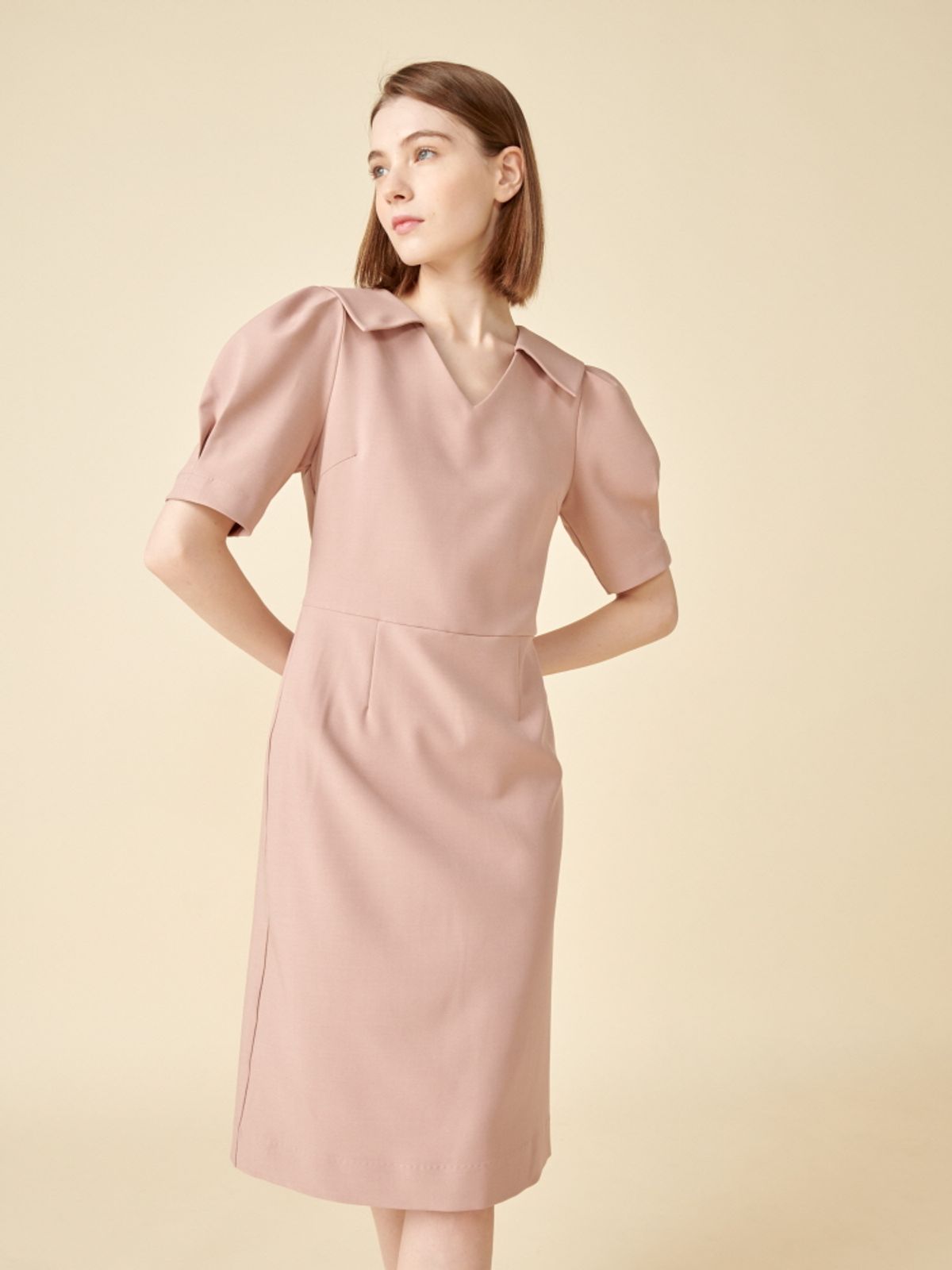 코엣(COETT) 제인 원피스 Coett Jane Dress 드라이로즈
