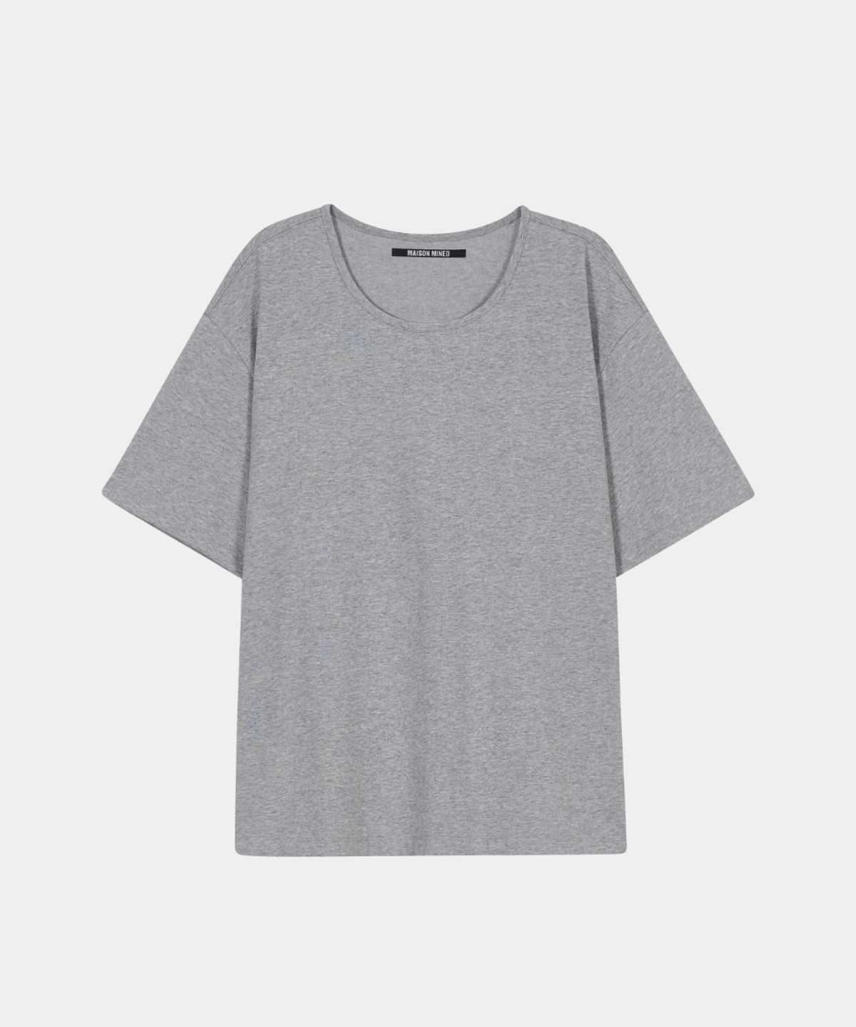 메종미네드(MAISON MINED) [3COLOR] BASIC U NECK