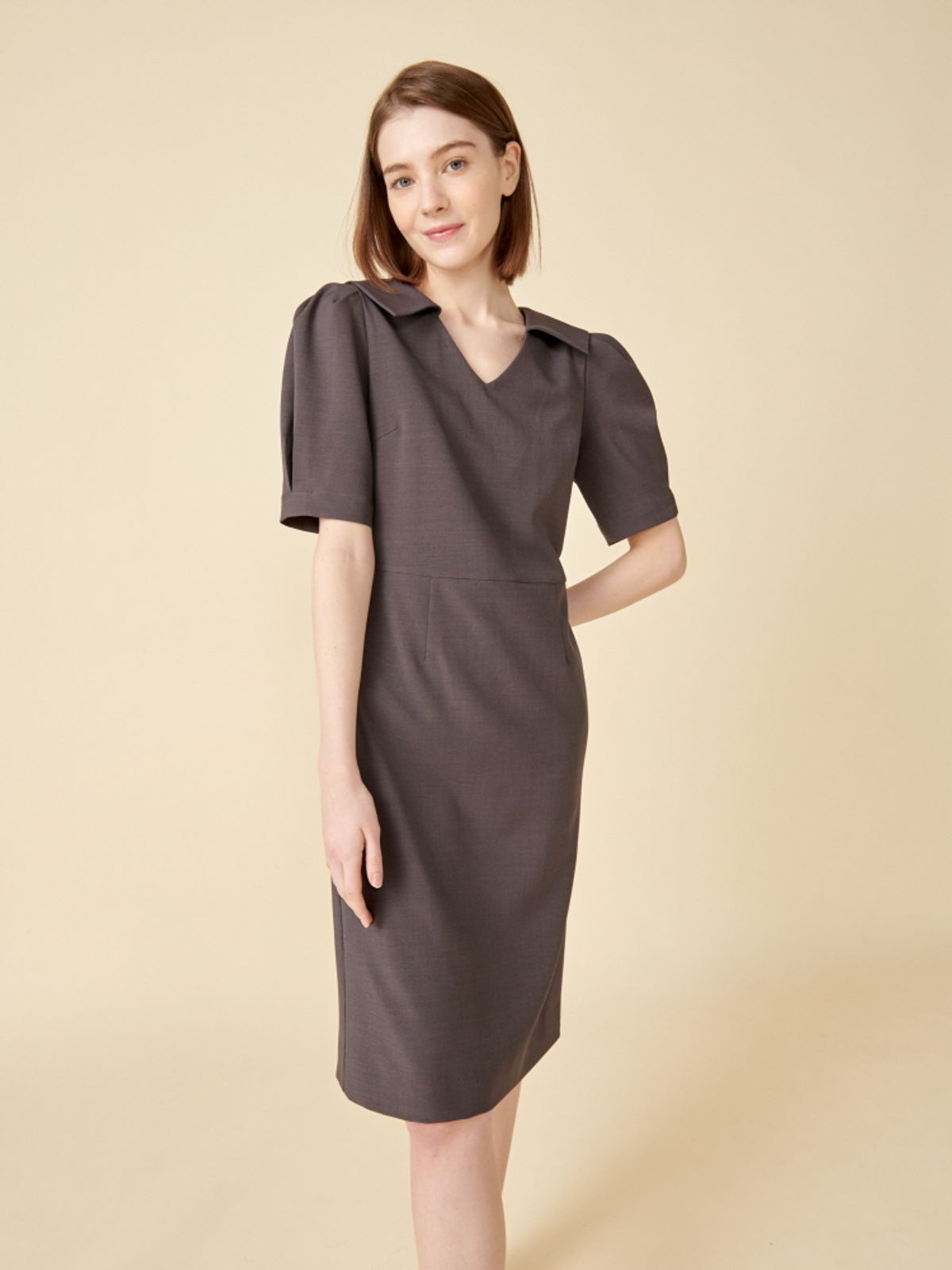 코엣(COETT) 제인 원피스 Coett Jane Dress 차콜