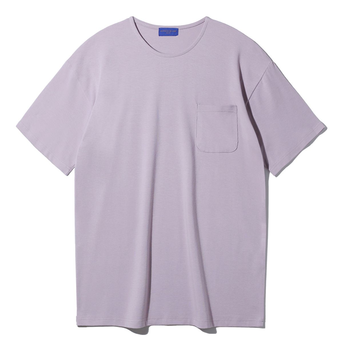 앨빈클로(ALVINCLO) [DE LUXE] TENCEL POCKET HALF T DLX8004 (7color)