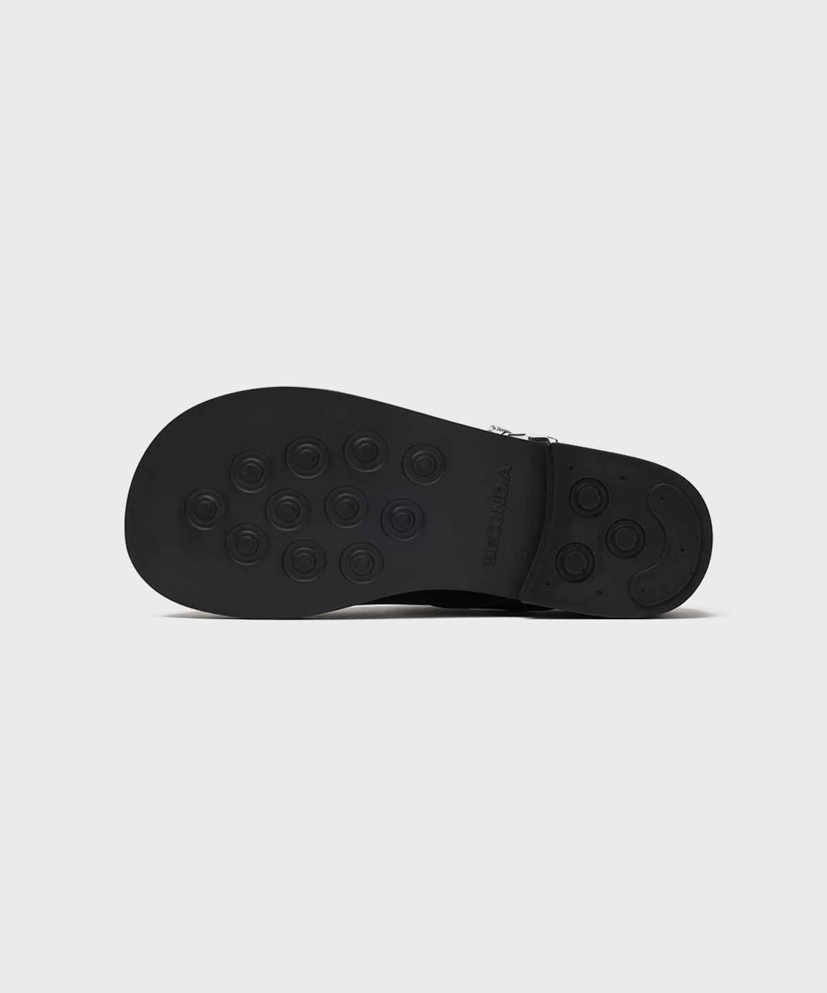 피렌체 아뜨리에(FIRENZE ATELIER) [SECOND.A] 엔틱버클 6CM 벌룬 블로퍼 2NDS090B [BLACK]